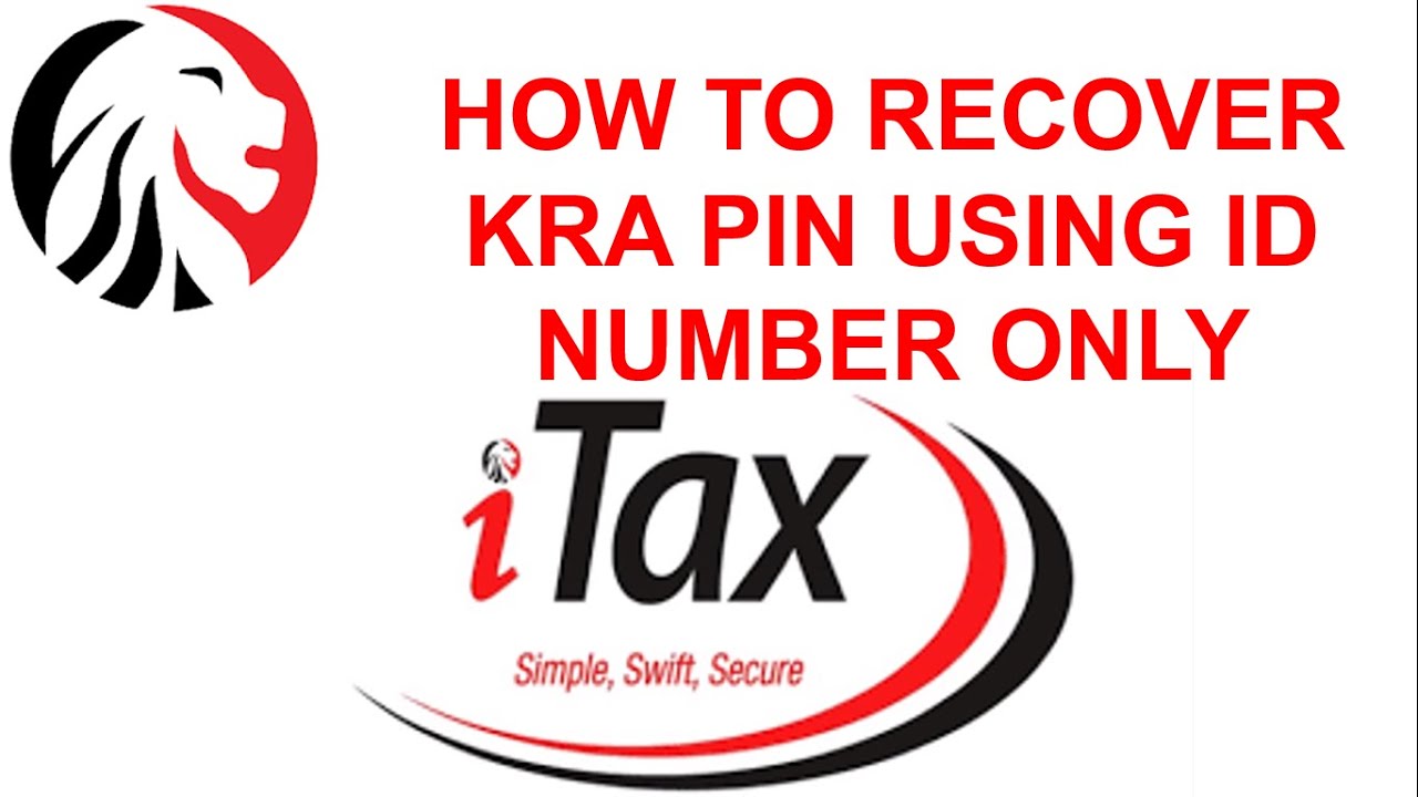 How to Recover a lost KRA pin number Bizmart Business in Motion