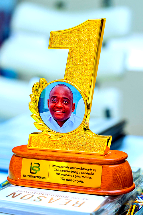 Hamis Kiggundu: Celebrated with ISB Construction's Esteemed Business Mentorship Award