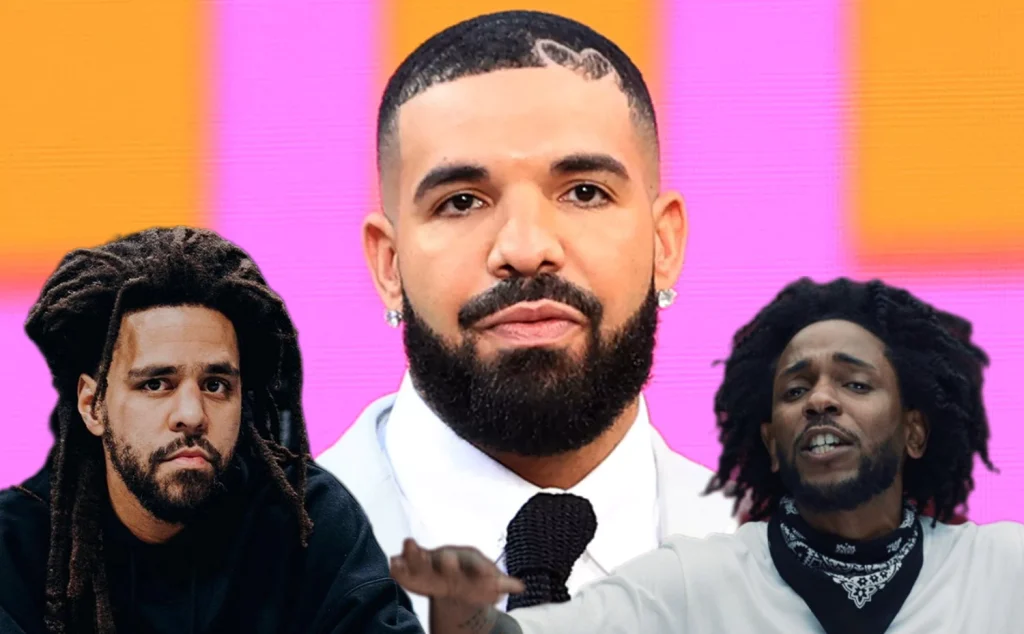 Inside the Epic Feud of Rap Royalty Drake, J. Cole, and Kendrick Lamar