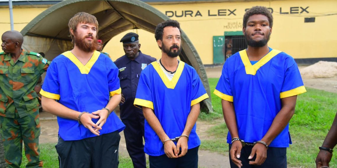 Three Americans Convicted in DR Congo Coup Plot Return to US to Serve Life Sentences