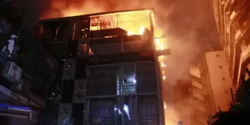 Lagos high-rise fire