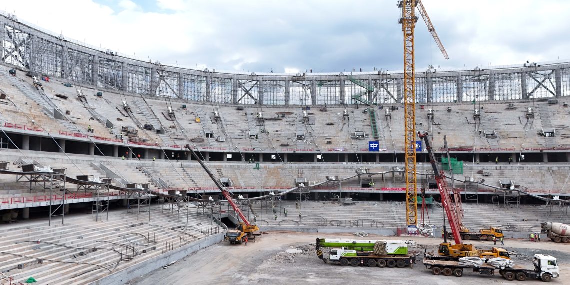 Talanta Stadium Progress in Images