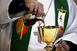 Kenyan Catholic altar wine