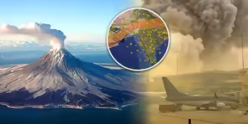 Ethiopian volcano eruption