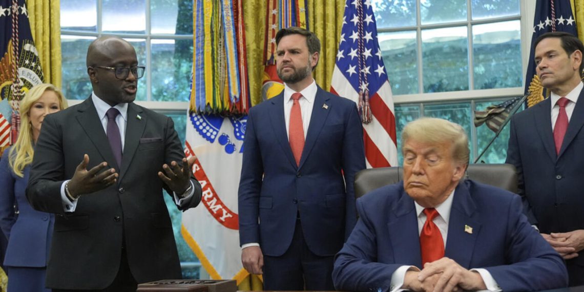 Trump peace deal signing