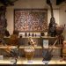 African artifacts display