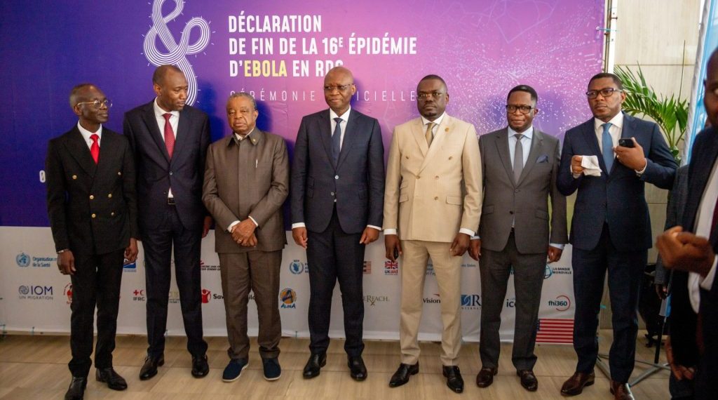 Ebola outbreak declared over