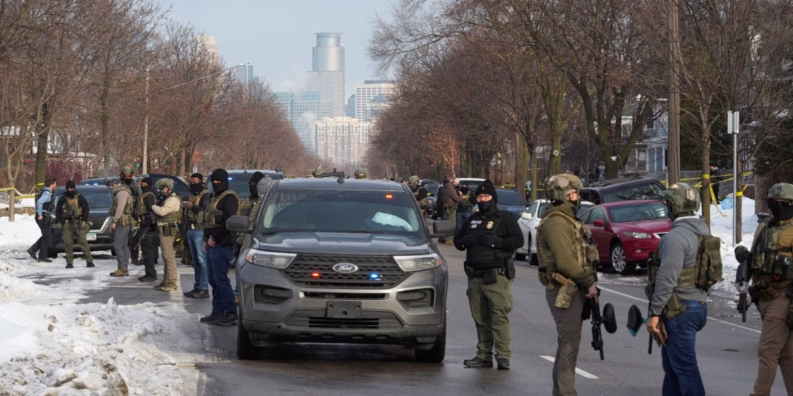US immigration agent shooting