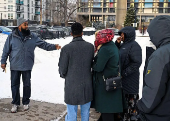 inneapolis City Council member Jamal Osman spoke to Somali residents about the recent surge